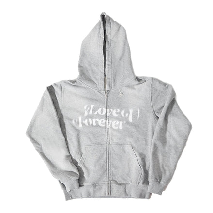 Faded Zip-Up Sweatshirt