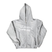Faded Zip-Up Sweatshirt